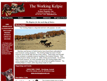 Tablet Screenshot of kelpiesinc.com